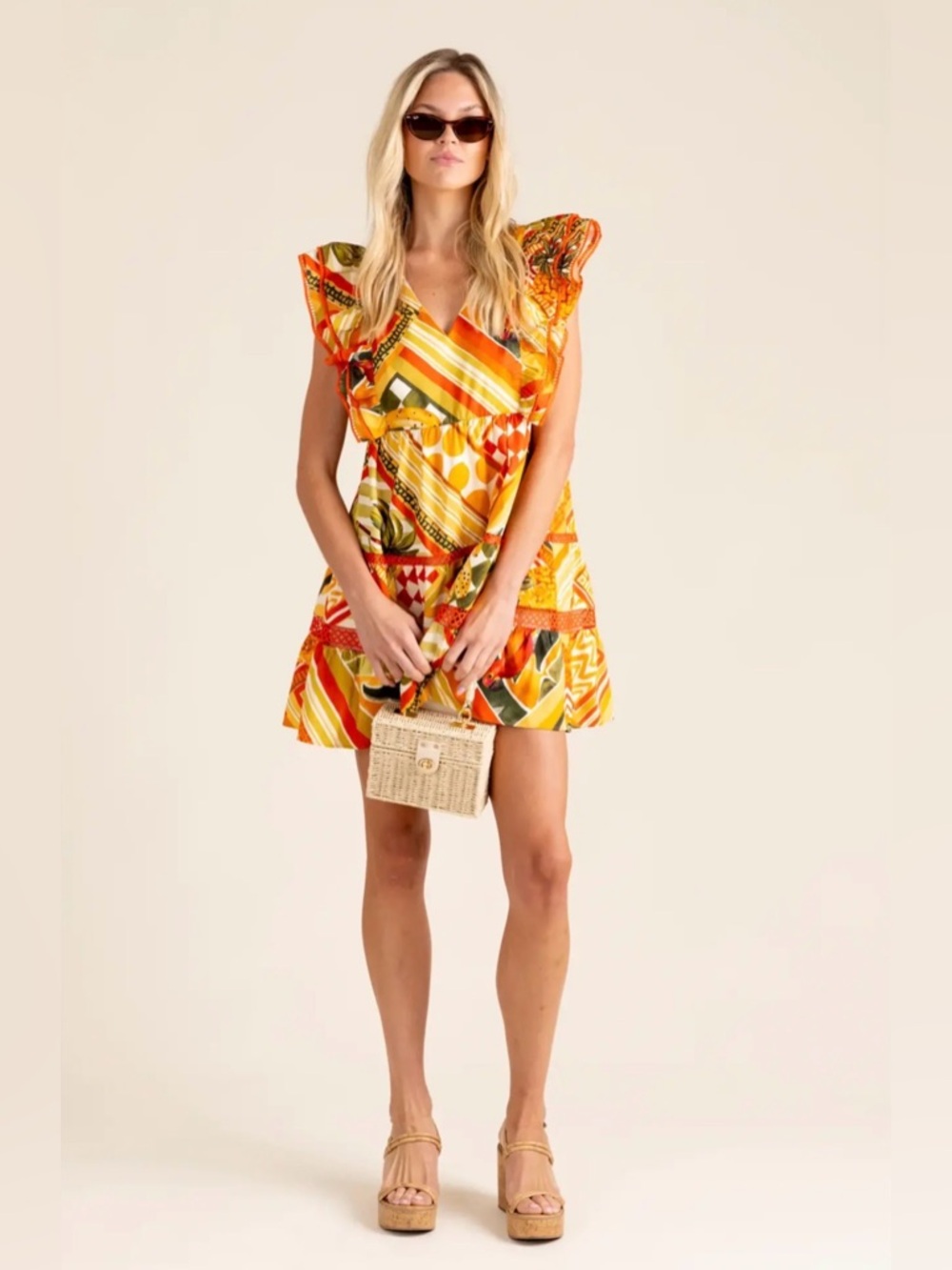 Alden Sleeveless The Alden Adair Hope Dress in Desert Patch NWT - Picture 2 of 10